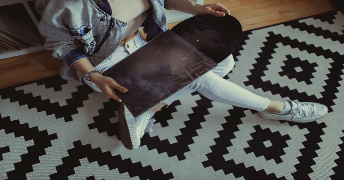 The use of carpets is very popular in homes.