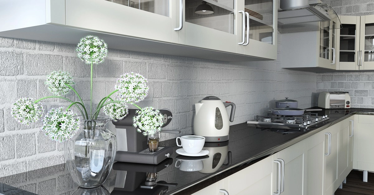 The kitchen is also a very important place in the house, so clean the kitchen daily, take special care of cleaning the sink, and you can use strip LED lights to decorate the kitchen.