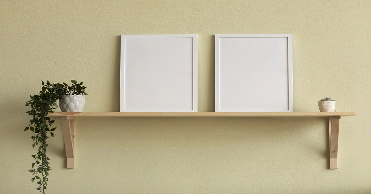 We are going to share with you the easiest way to make a wall shelf.